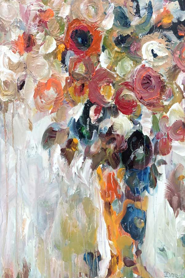 Art Blossoms by artist Vanessa Drew