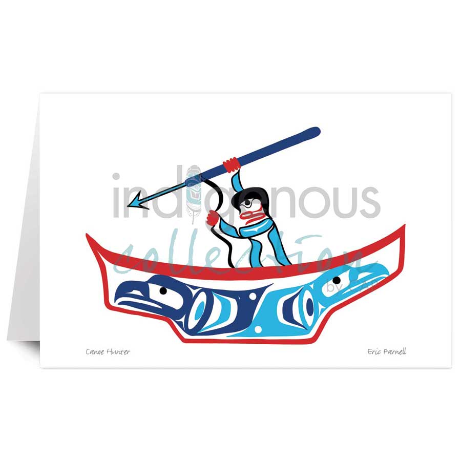 Canoe Hunter by artist Eric Parnell