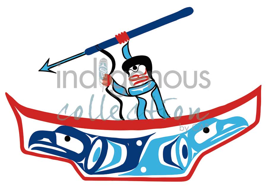 Canoe Hunter by artist Eric Parnell