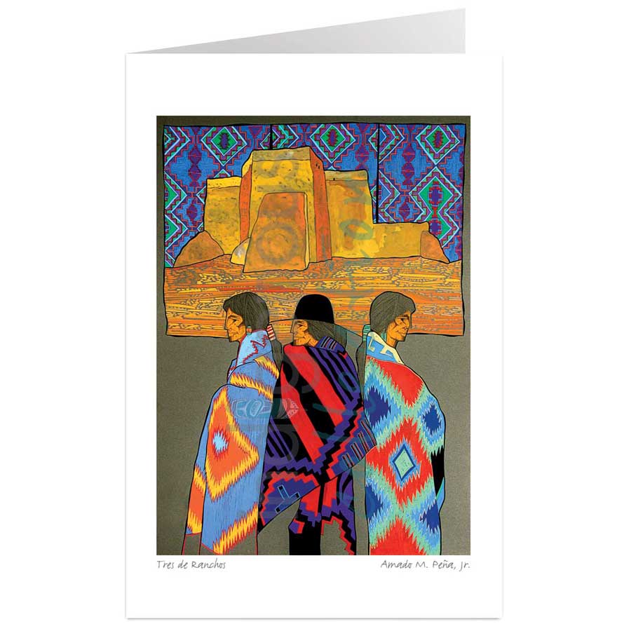 Tres de Ranchos by artist Amado Pena Jr.