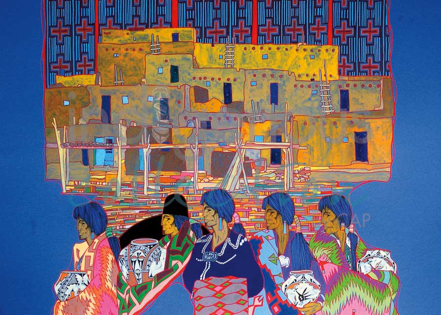 San Francisco de Asis by artist Amado Pena Jr.