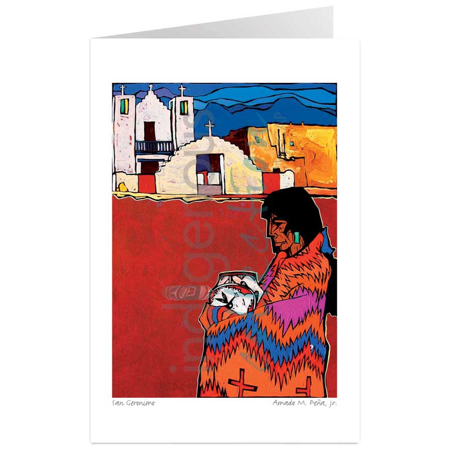 San Geronimo by artist Amado Pena Jr.