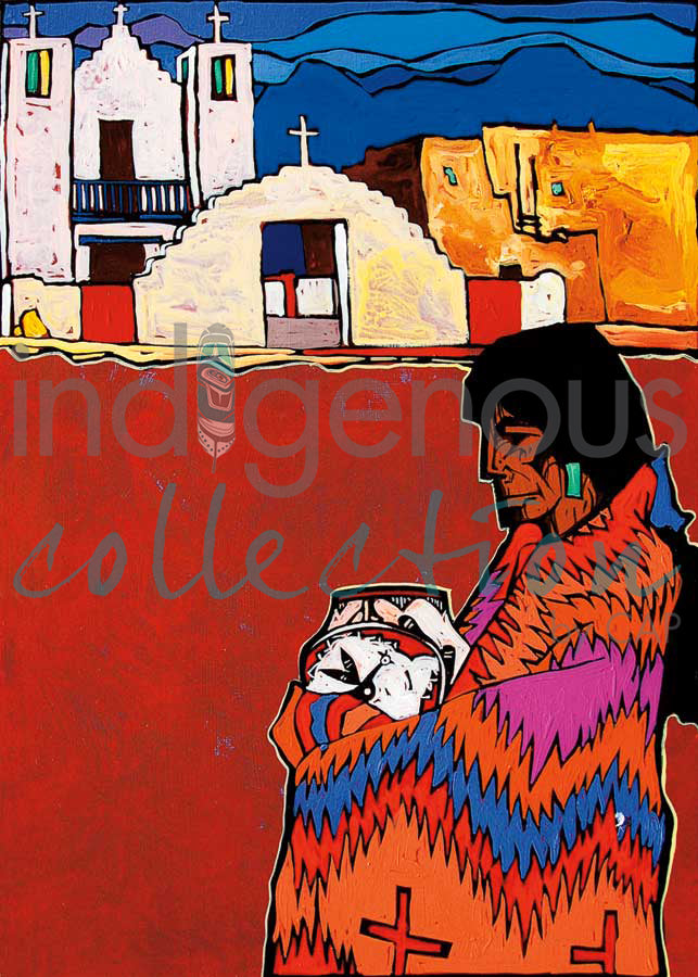 San Geronimo by artist Amado Pena Jr.