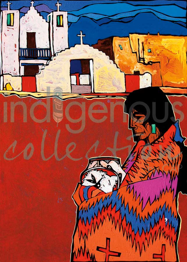 San Geronimo by artist Amado Pena Jr.