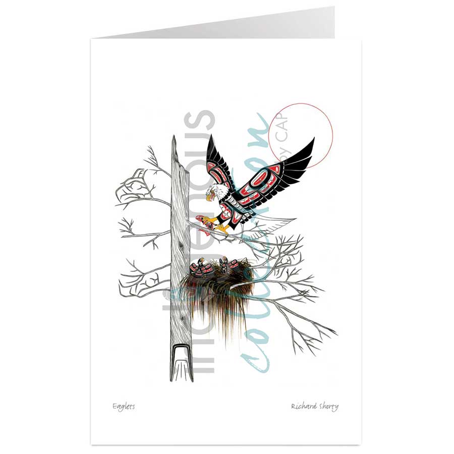 Eagle by artist Richard Shorty