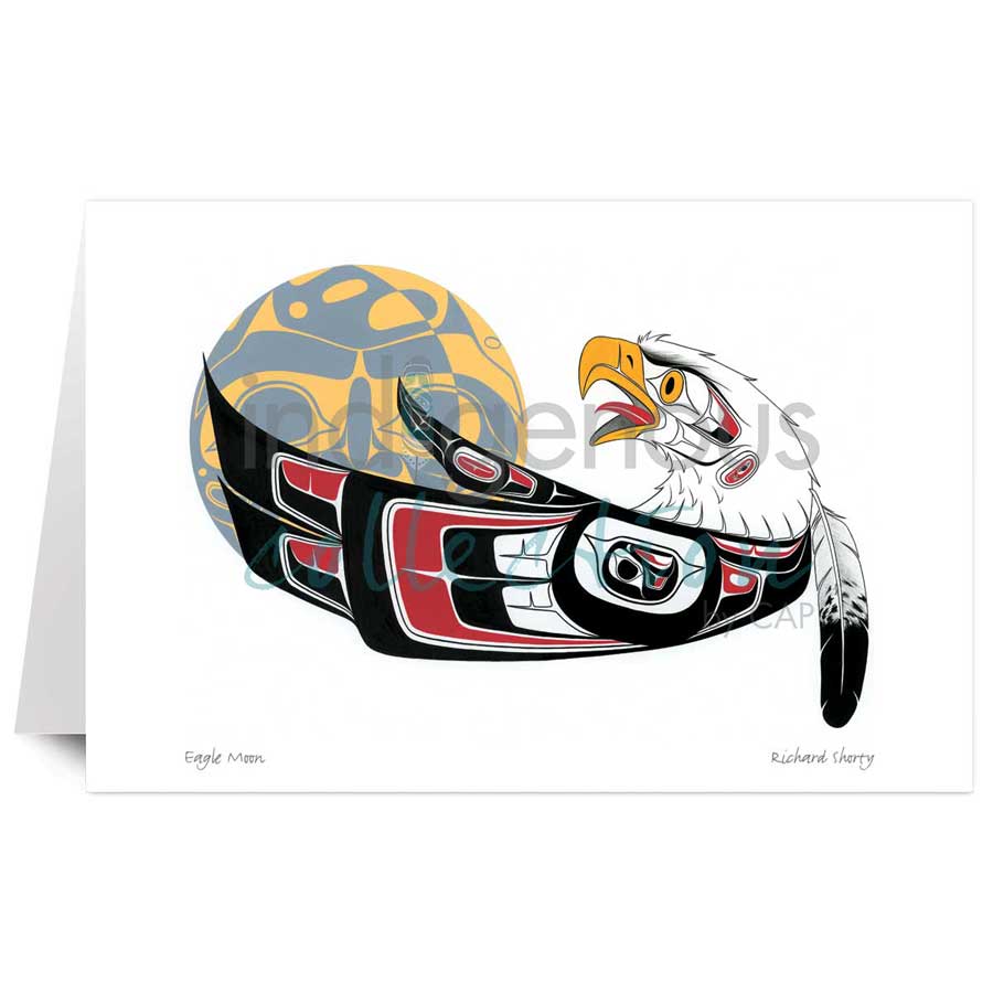 Eagle Moon by artist Richard Shorty