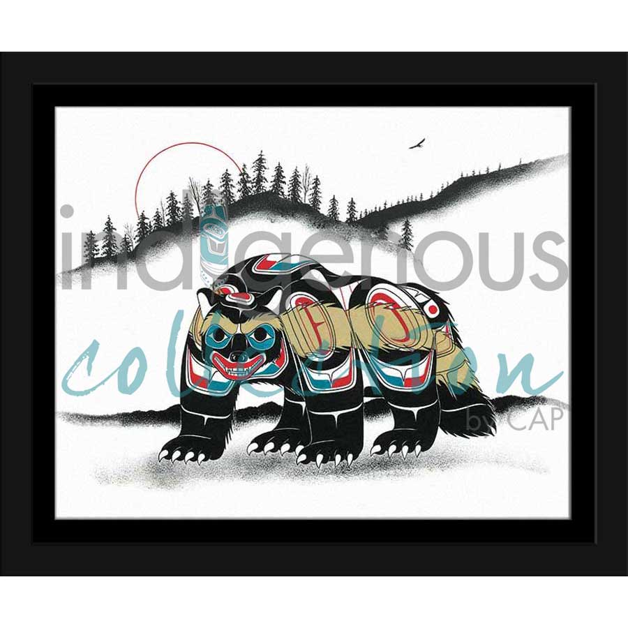 Wolverine by artist Richard Shorty - Northern Tutchone. Indigenous Collection