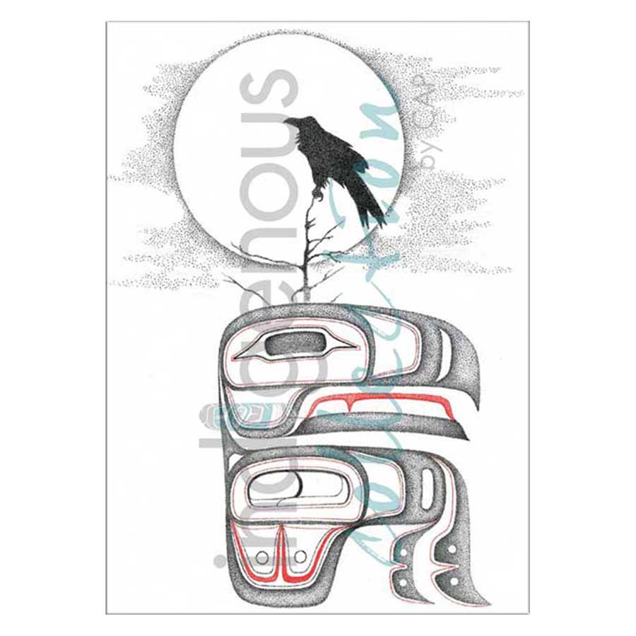 Raven Canvas Prints