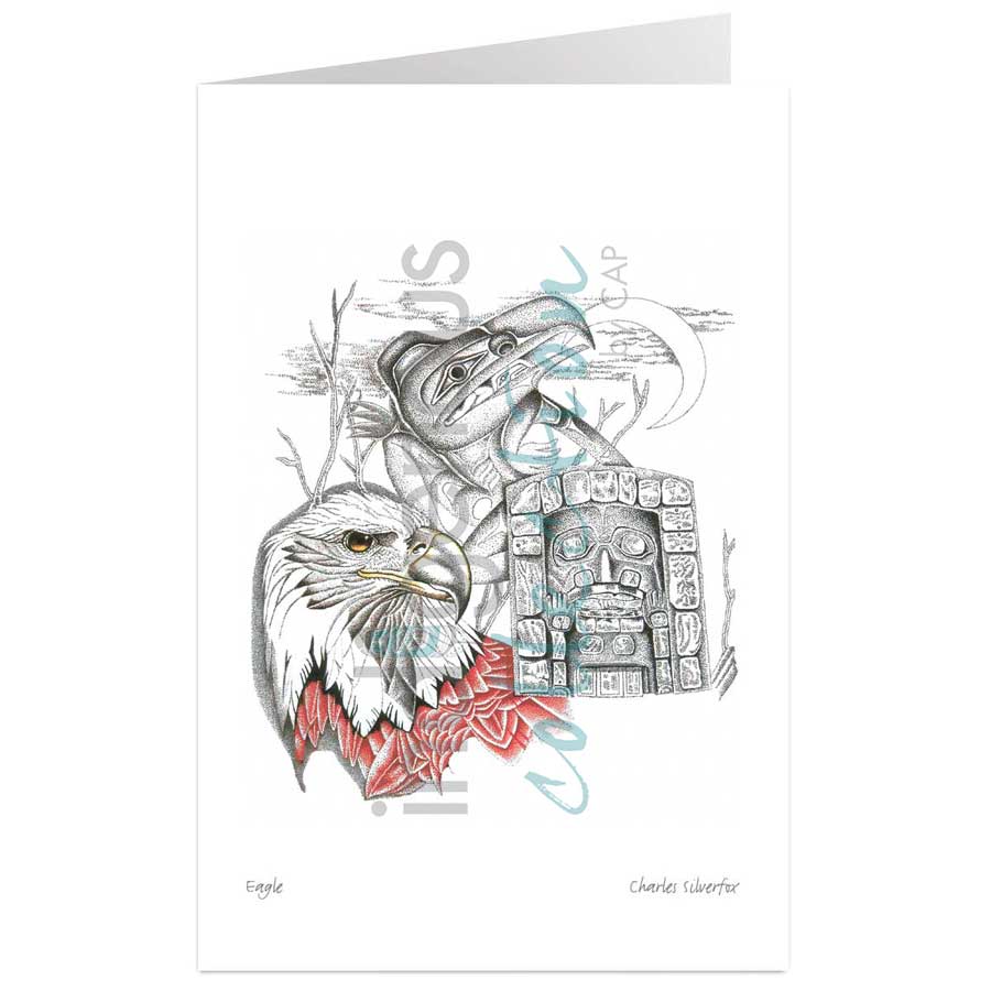 Eagle by artist Charles Silverfox