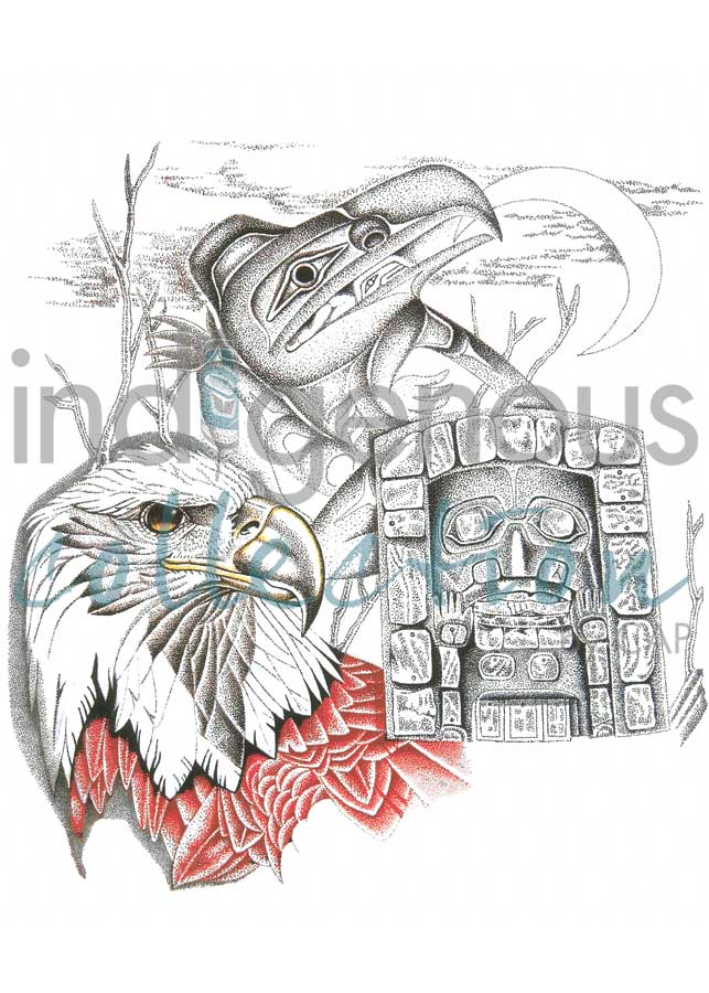 Eagle by artist Charles Silverfox