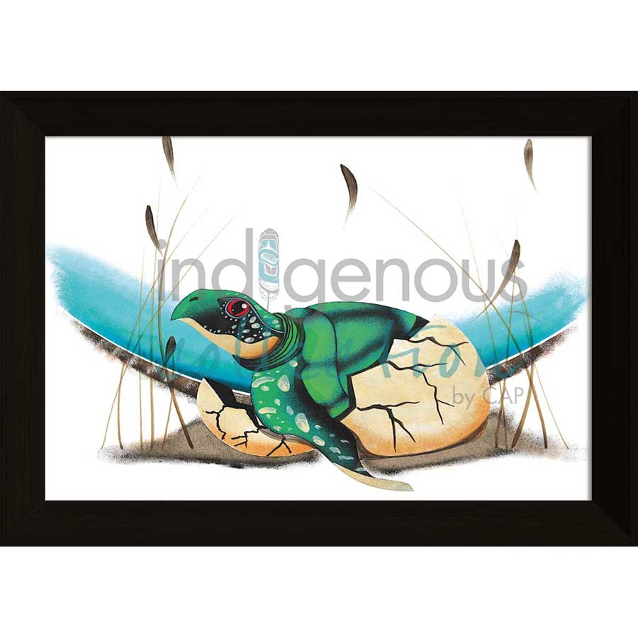 First Born by artist Garnett Tobacco - Cree. Indigenous Collection
