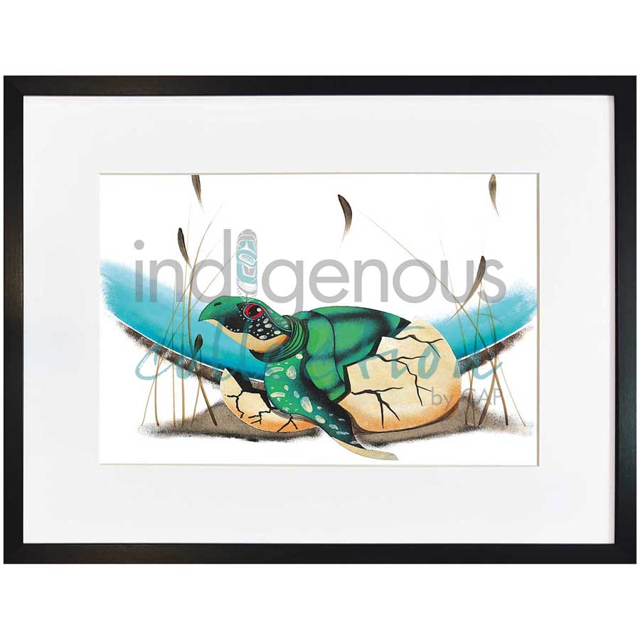 First Born by artist Garnett Tobacco - Cree. Indigenous Collection