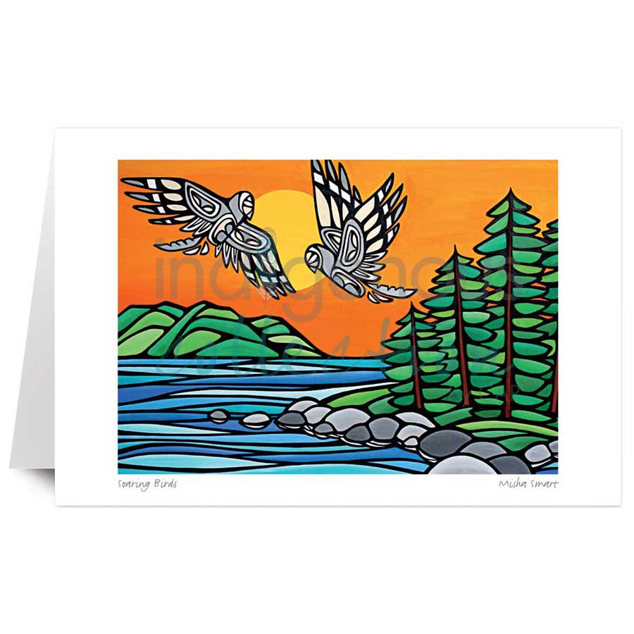 Soaring Birds by artist Misha Smart