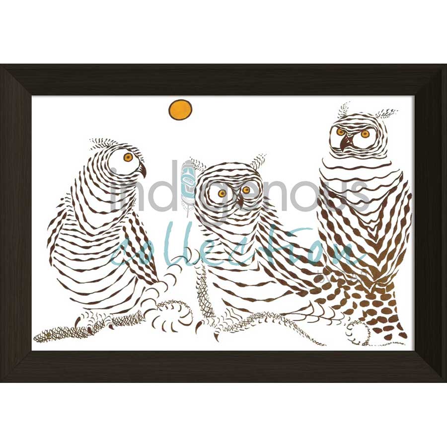 The Protectors by artist Arnold Isbister - Cree. Indigenous Collection