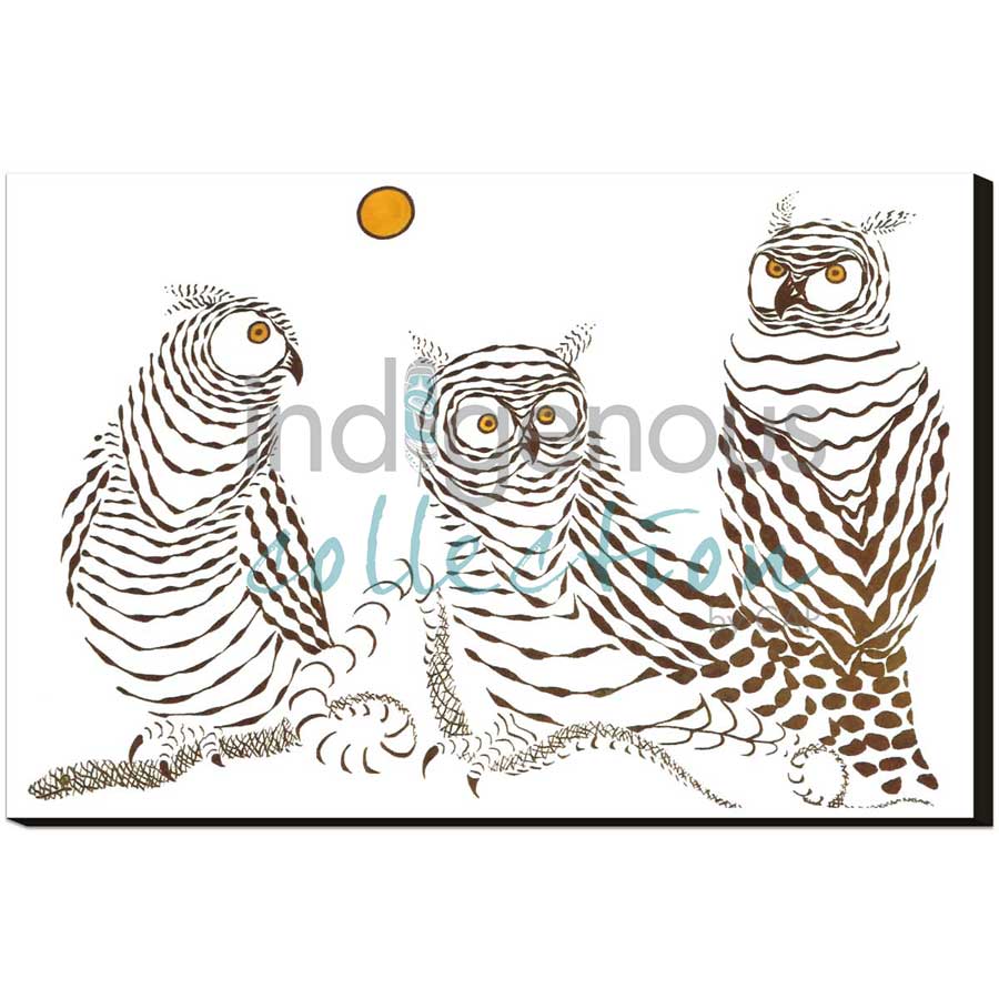 The Protectors by artist Arnold Isbister - Cree. Indigenous Collection