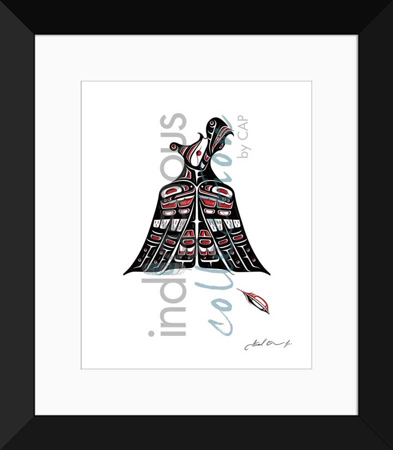 Heiltsuk Thunderbird “The Dreamer” Limited Edition. Indigenous Collection