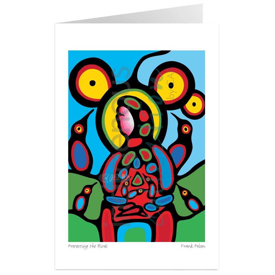 Protecting the Birds by artist Frank Polson