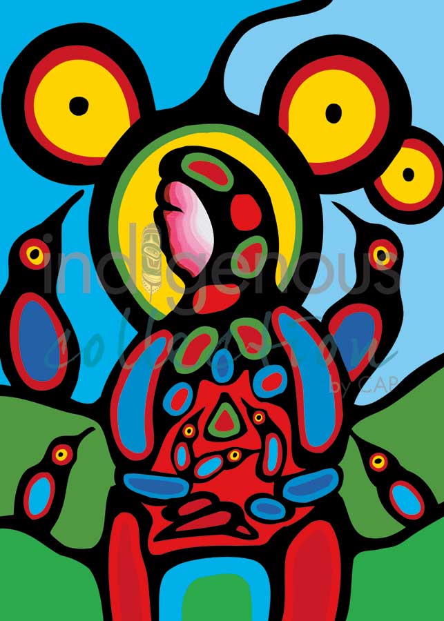 Protecting the Birds by artist Frank Polson