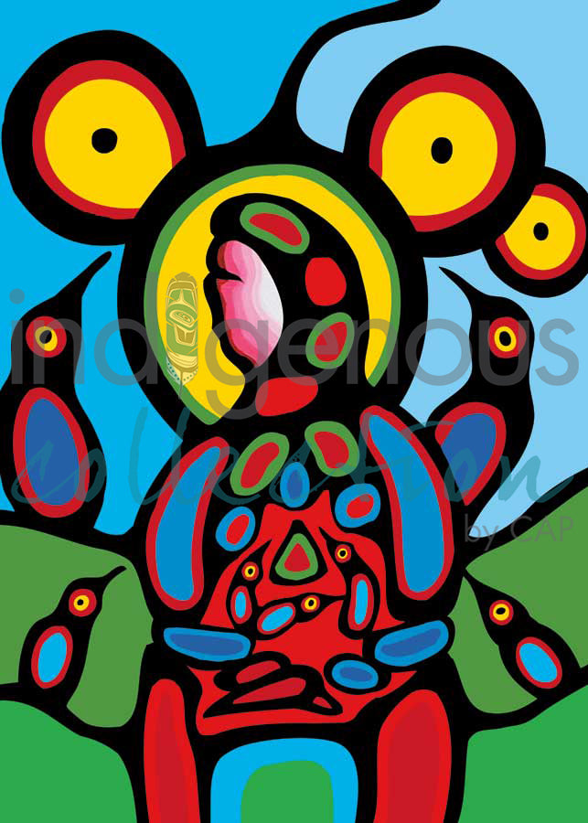 Protecting the Birds by artist Frank Polson