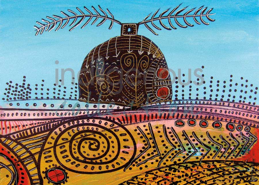 Abandoned Woman by artist Alan Syliboy