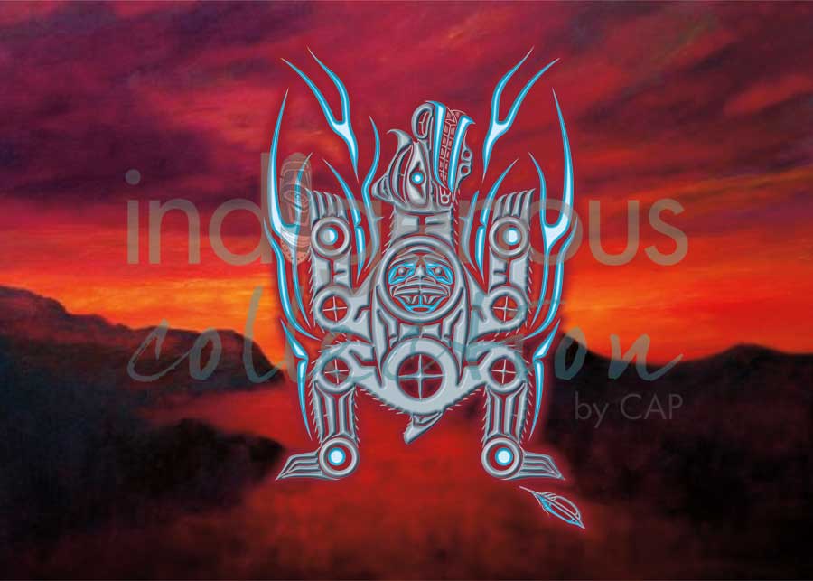 Heiltsuk Spirit Bear by artist Fred Anderson