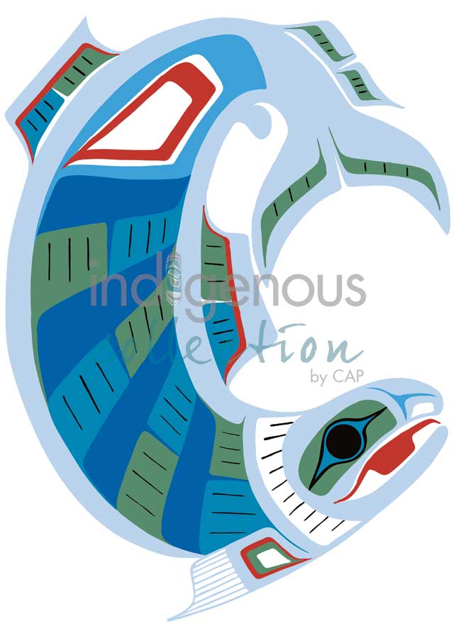 Salmon by artist Ben Houstie