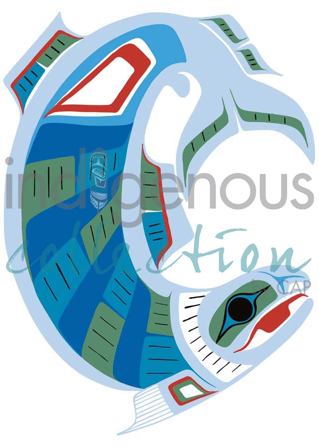 Salmon by artist Ben Houstie