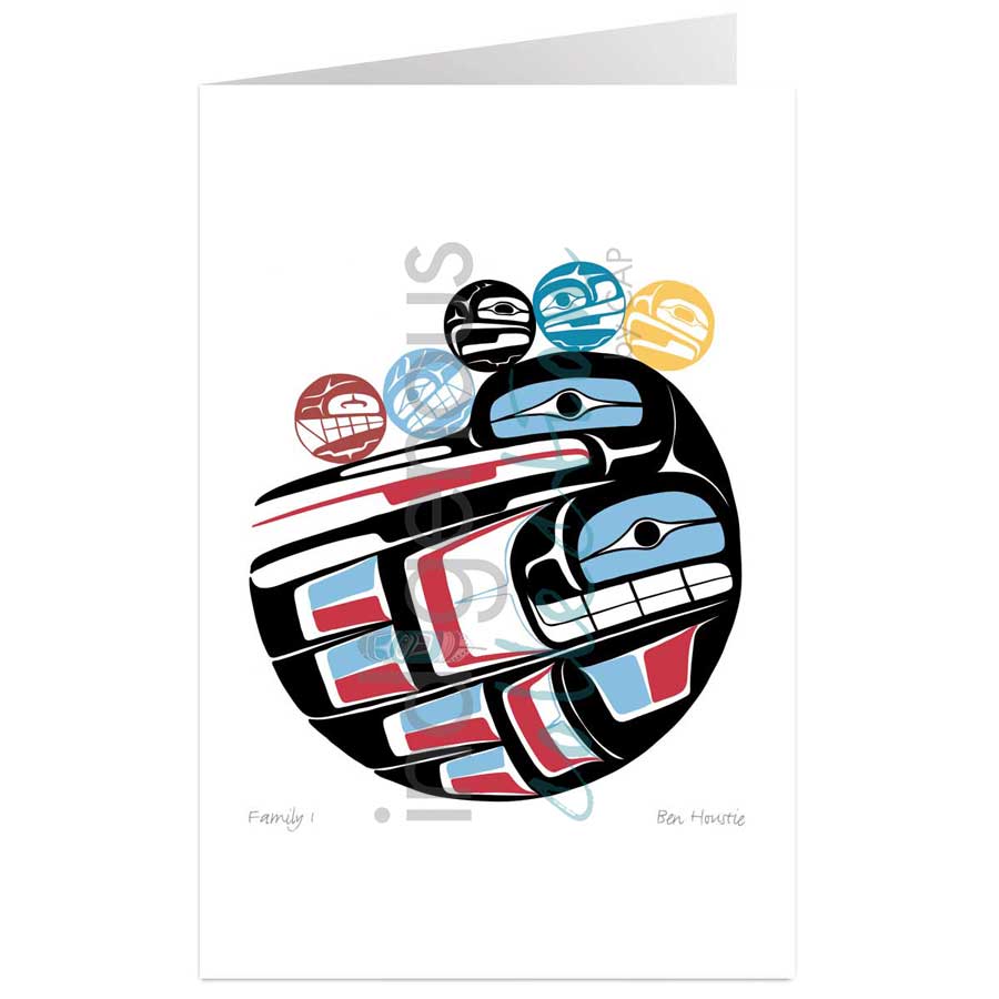 Family I by artist Ben Houstie