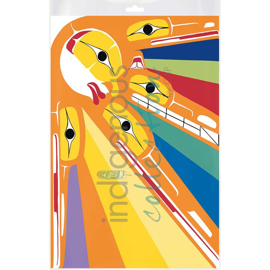 Sun by artist Ben Houstie - Heiltsuk. Indigenous Collection