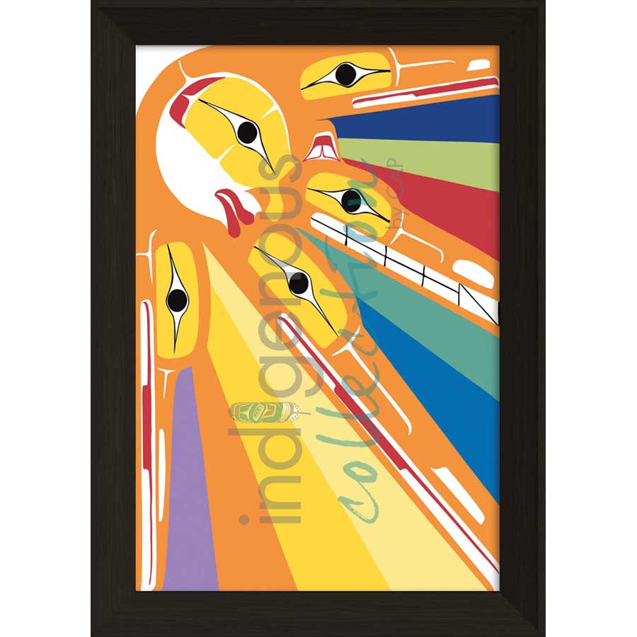 Sun by artist Ben Houstie - Heiltsuk. Indigenous Collection