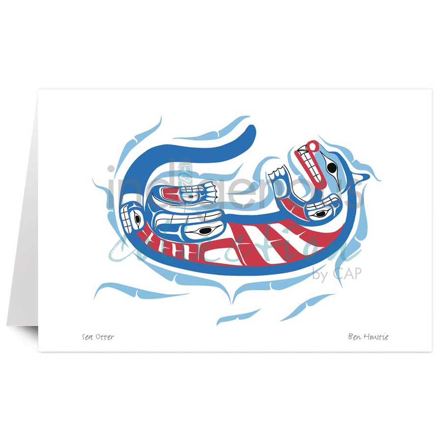 Sea Otter by artist Ben Houstie