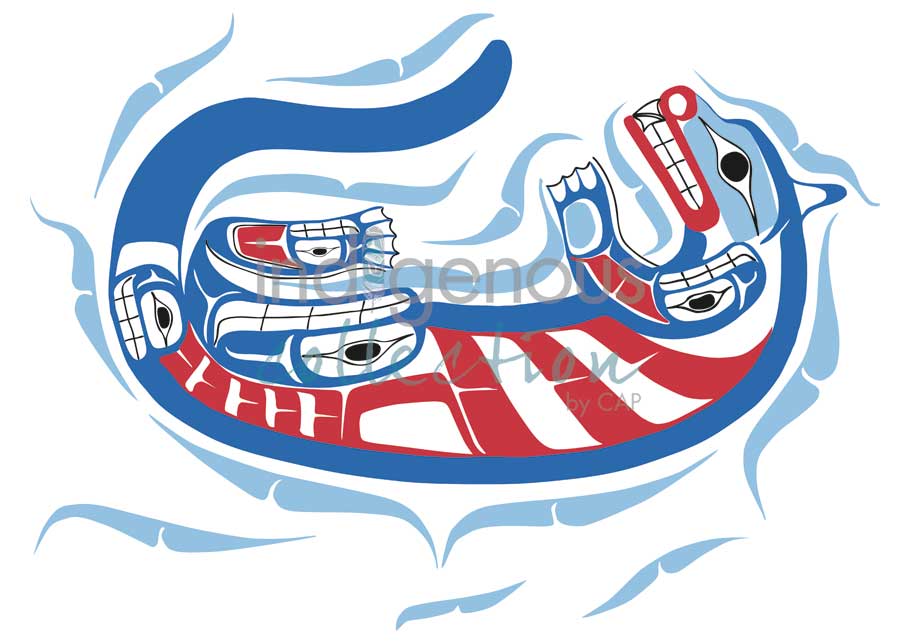 Sea Otter by artist Ben Houstie