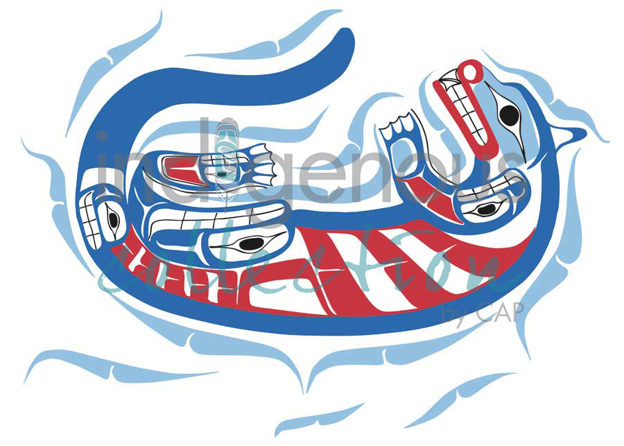 Sea Otter by artist Ben Houstie