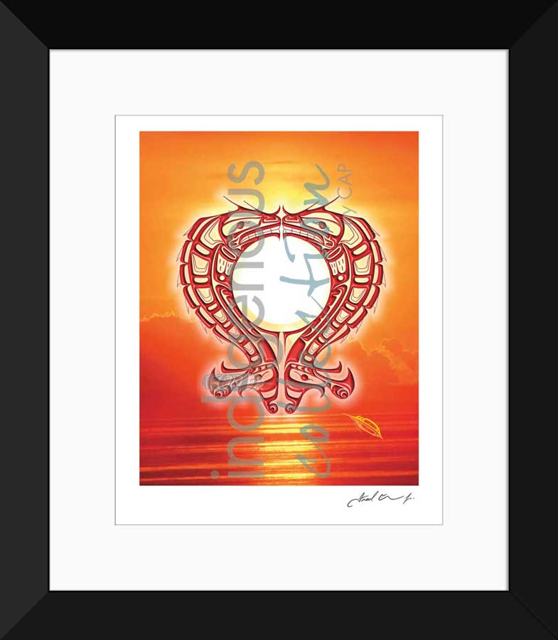 Serpent and Thunderbird "Change" Limited Edition. Indigenous Collection