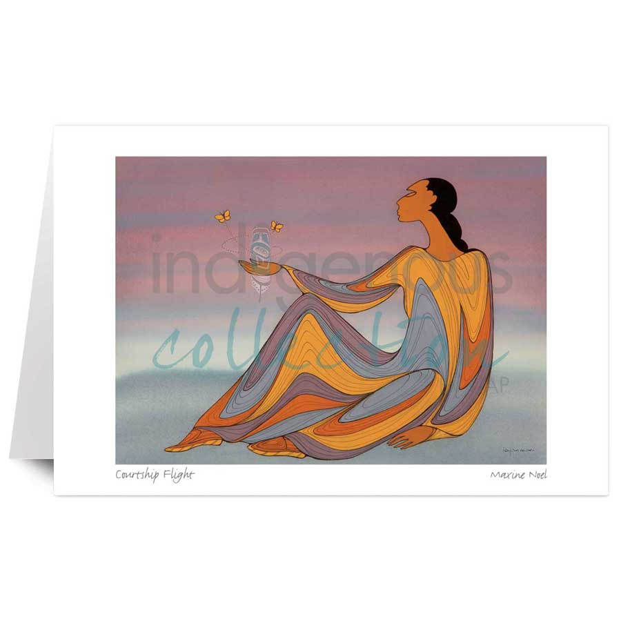 Courtship Flight by artist Maxine Noel