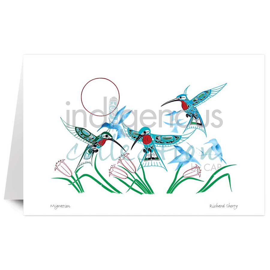 Migration by artist Richard Shorty