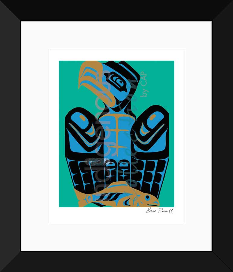 Eagle/Salmon Limited Edition. Indigenous Collection