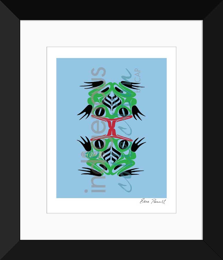 Kissing Frogs Limited Edition. Indigenous Collection