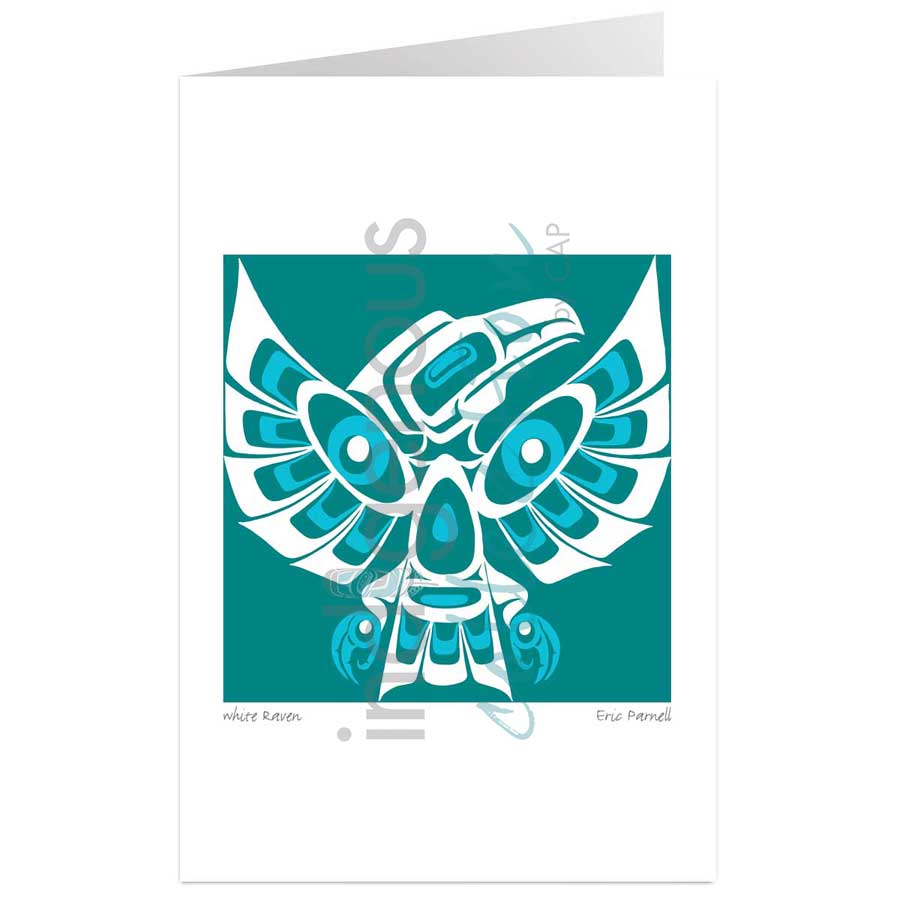 White Raven by artist Eric Parnell