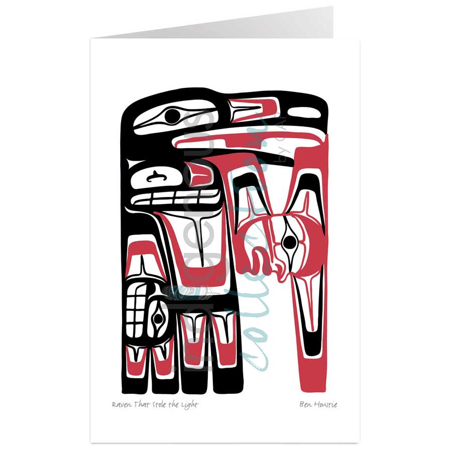 Raven That Stole the Light by artist Ben Houstie