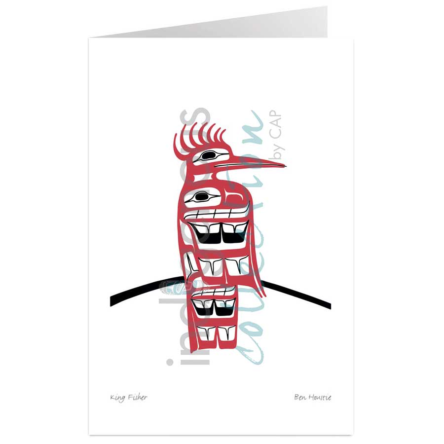 King Fisher by artist Ben Houstie