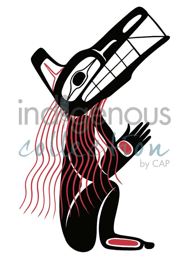 Wolf Dancer by artist Ben Houstie