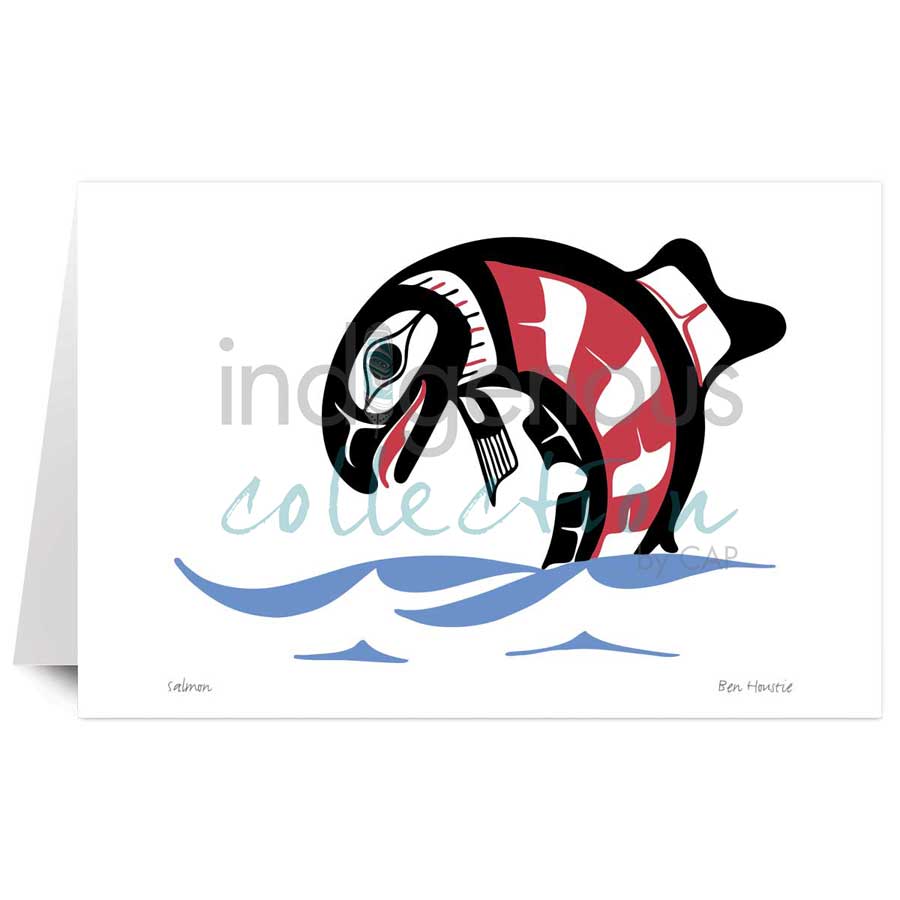 Salmon by artist Ben Houstie