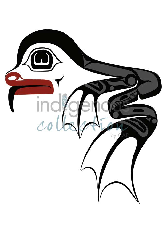 Haida Frog by artist Clarence Mills