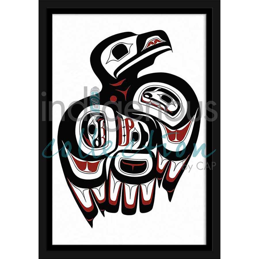 Haida Eagle by artist Clarence Mills - Haida. Indigenous Collection