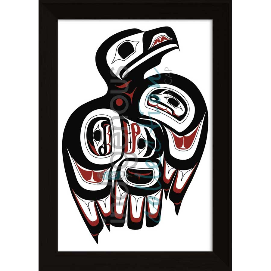 Haida Eagle by artist Clarence Mills - Haida. Indigenous Collection