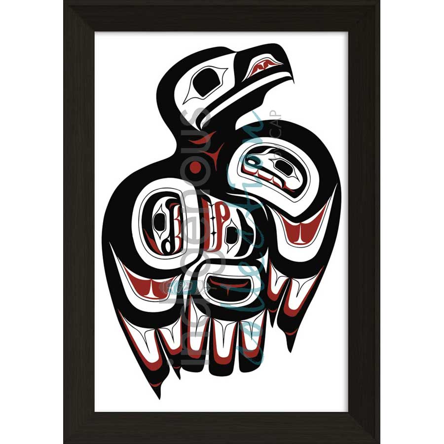Haida Eagle by artist Clarence Mills - Haida. Indigenous Collection