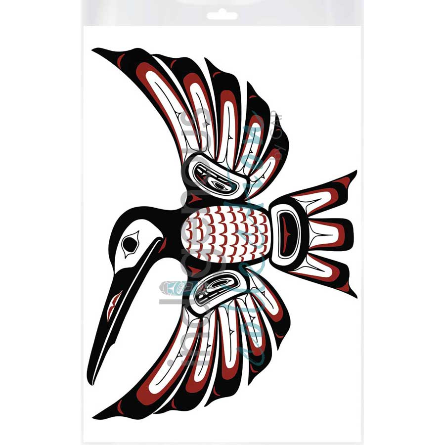 Haida Hummingbird by artist Clarence Mills - Haida. Indigenous Collection