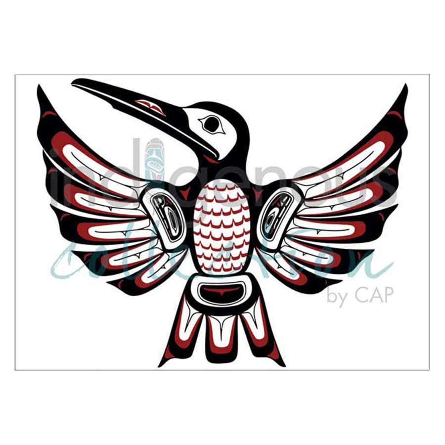 Haida Hummingbird Canvas Prints