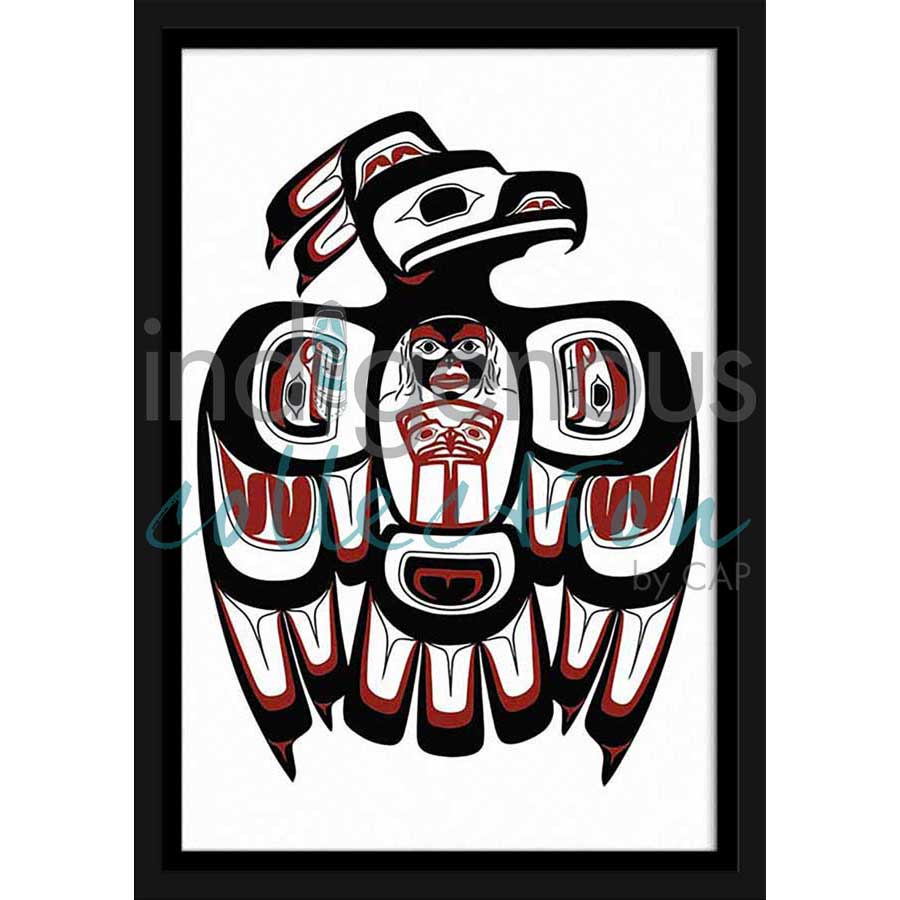 Haida Thunderbird by artist Clarence Mills - Haida. Indigenous Collection